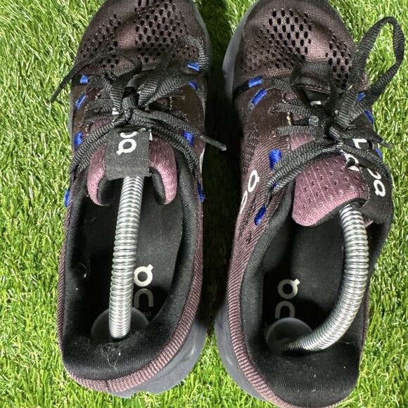 On Cloudsurfer 3WD10441509 Black Cobalt Running Shoes Sneakers Women's Size 7.5 - Picture 10 of 11